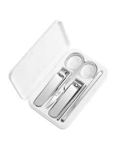 Kit de Manicura Compacto Calmi 5-en-1 Acero Inoxidable