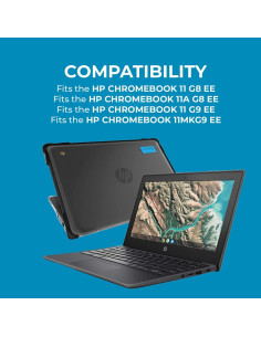 Funda SlimTech Gumdrop para HP Chromebook 11 G8/G9 EE - Protección 2