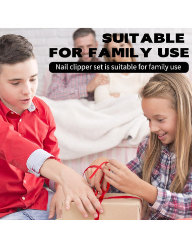 Juego de Cortauñas Hgliagtsmat Acero Inoxidable 3 Piezas