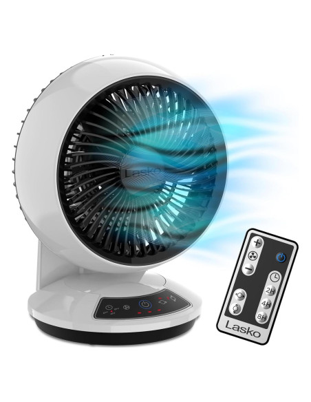 Ventilador de Mesa Lasko Whirlwind 3 Velocidades Control Remoto