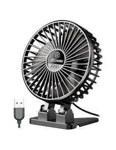 Ventilador de Escritorio JZCreater Mini USB 3 Velocidades Silencioso