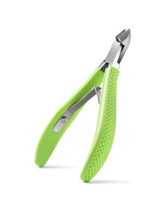 Cortador de Cutículas FVION 9mm Acero Inoxidable Verde