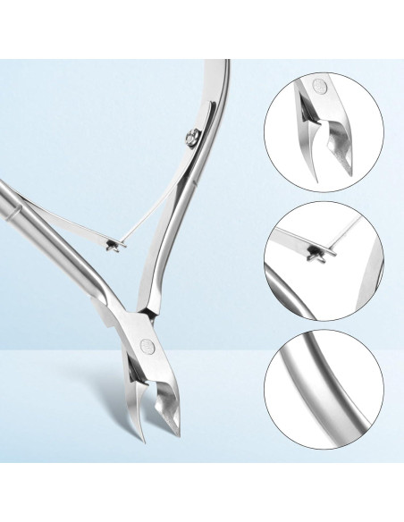 Cortador de Cutículas Styquenzer Acero Inoxidable 10x8cm