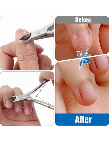 Cortador de Cutículas Styquenzer Acero Inoxidable 10x8cm