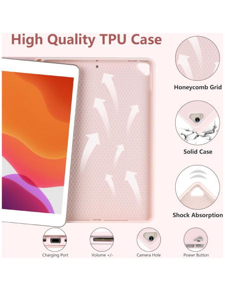 Funda con Teclado Retroiluminado MORECOO para iPad 10.2"