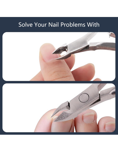 Cortador de Cutículas YOLCAR Acero Inoxidable 10.16 cm