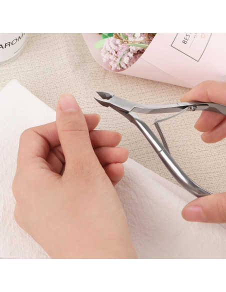 Cortador de Cutículas YOLCAR Acero Inoxidable 10.16 cm