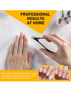 Cortador de Cutículas BEZOX de Acero Inoxidable - Precisión y Ergonomía 2