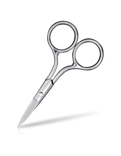 Tijeras para Cejas y Vello Nasal AsonTao - Acero Inoxidable