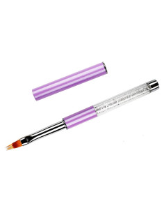 Pincel Ombre para Uñas BQAN con Mango de Rhinestone 15cm