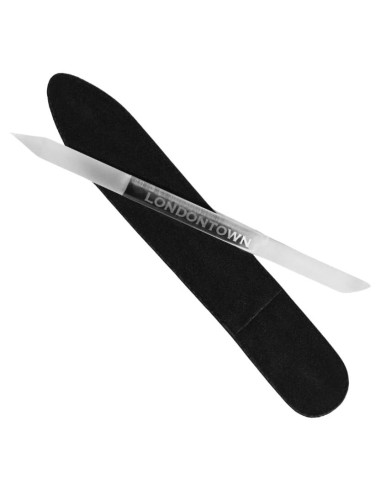 Empujador de Cutículas de Vidrio LONDONTOWN Doble Cara