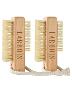 Cepillo de Uñas de Madera de Haya Larbois - 2 Pack