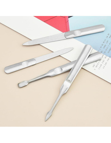 Cortador de Cutículas Zhuluck de Acero Inoxidable Plateado