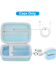 Funda Canboc Azul para Impresora Térmica T02 Mini 2