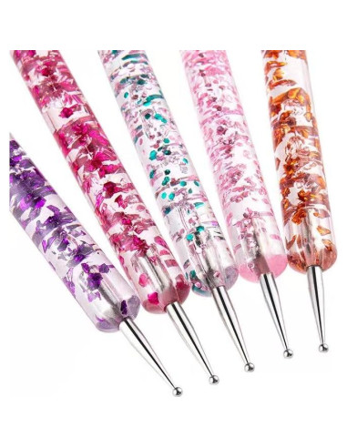 Juego de Herramientas para Arte de Uñas FULINJOY 20 Pcs