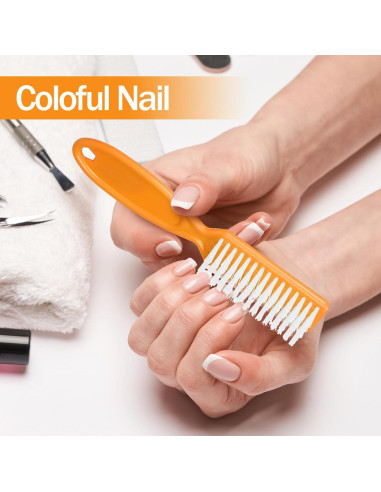 120 Cepillos de Uñas Mifoci con Mango Agarre - Cerdas Suaves