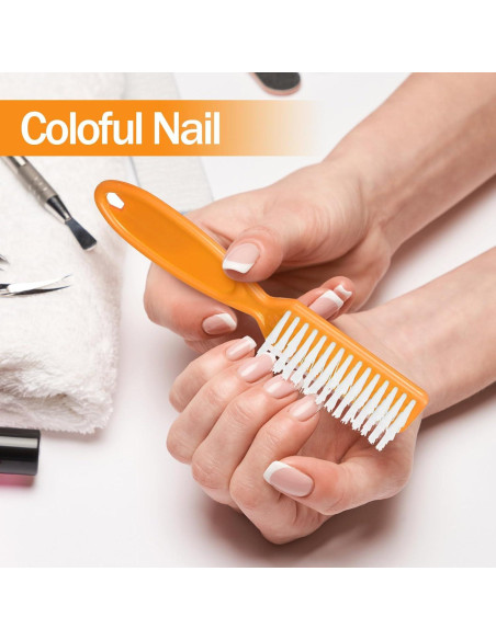 120 Cepillos de Uñas Mifoci con Mango Agarre - Cerdas Suaves