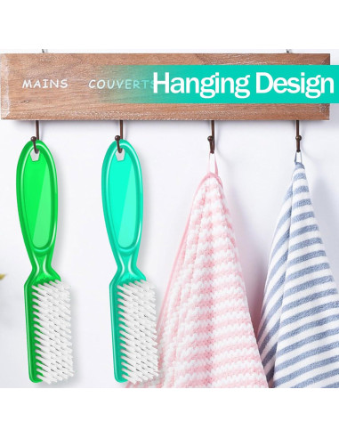 120 Cepillos de Uñas Mifoci con Mango Agarre - Cerdas Suaves