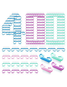 Kit de 400 Cepillos de Uñas Bokon con Mango Agarre Multicolor