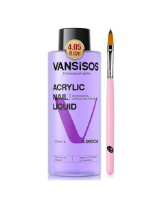 Líquido Acrílico Profesional VANSISOS 118.3 ml para Uñas