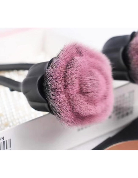 3 Cepillos Limpiadores de Polvo para Uñas GeoGeoDIY