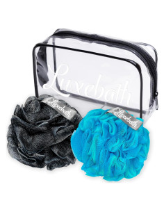 Esponja Exfoliante de Loofah Luxebath - Ducha Suave 15x7.1cm
