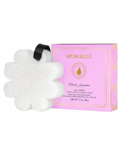 Esponja Exfoliante Spongelle Lavanda Francesa 10x4cm 14+ Usos
