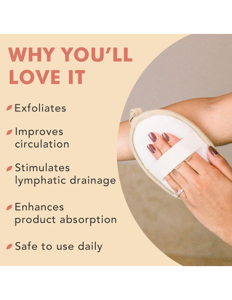 Esponja de Lufa Exfoliante Beauty by Earth - Paquete de 2