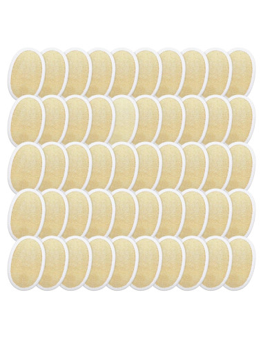 50 Piezas Esponjas de Lufa Natural Exfoliantes Meanplan 11.5x8 cm