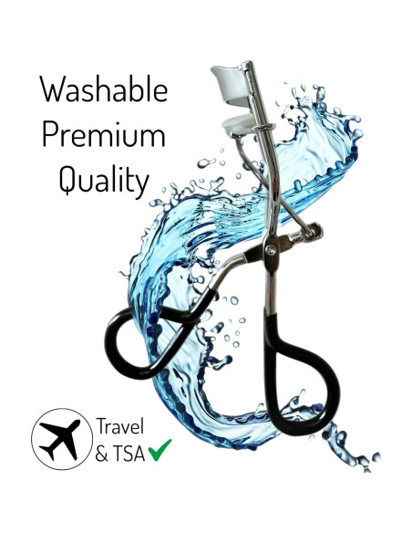 Juego de 2 Rizadores de Pestañas ALAZCO Vintage Antideslizante