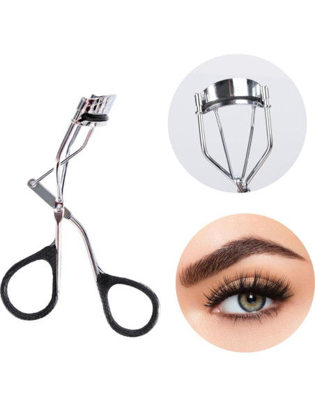 Recargas de Rizadores de Pestañas UXIETIN 24PCS Silicona Negra