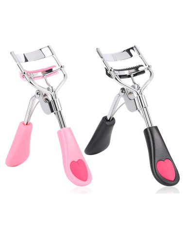 Rizador de Pestañas con Peine Sliverdew 10.7x3.5cm 2 Pcs