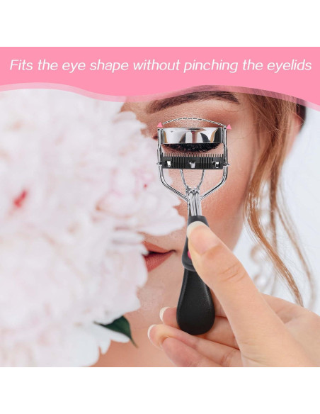 Rizador de Pestañas con Peine Sliverdew 10.7x3.5cm 2 Pcs