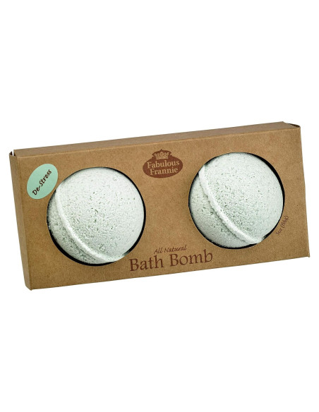 Bomba de Baño Natural Fabuloso Frannie 2pk Desestresar 70.87g Bomba de Baño Natural Fabuloso Frannie 2pk Desestresar 70.87g