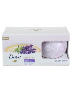 Bomba de Baño Dove Lavanda y Macarón de Miel 2 Piezas 159g