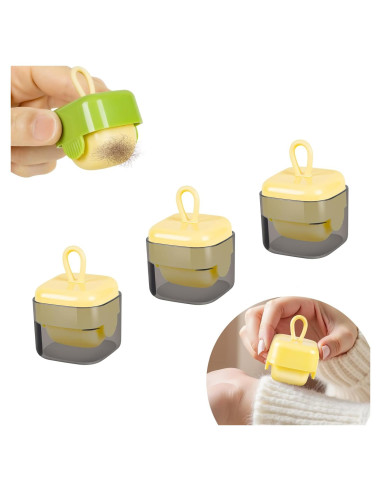 3 Piezas Rodillo Quitapelusas Reutilizable Lifeqian Beige