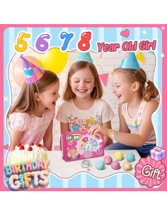 Bolas de Baño Unicornio Sanyi - 6 Unidades con Pulsera 2