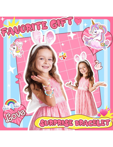 Bolas de Baño Unicornio Sanyi - 6 Unidades con Pulsera