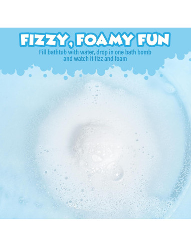 Bolas de Baño de Vapor Tub Works para Niños - 12 Unidades Eucalipto