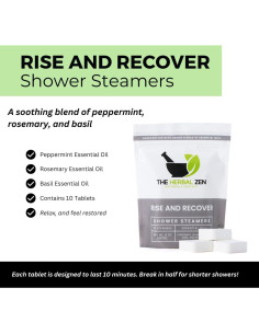 Bombas de Ducha Aromaterapia Aceites Esenciales Hechas en EE. UU. 2