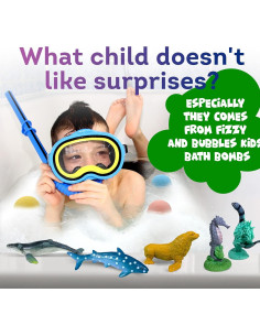 Set de 6 Bombas de Baño con Juguetes Marinos Relaxcation 2