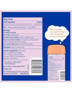 Desodorante Gel Dry Idea Hipoalergénico 85 g Sin Fragancia 2