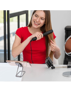 Soporte de anillo para teléfono móvil AOZUO 360 negro 2