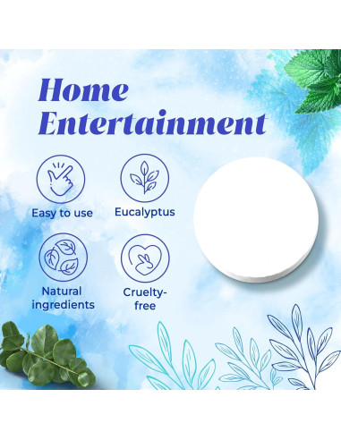 Paquete de 8 Bombas de Ducha Aromaterapia ZAYISHOWER Eucalipto