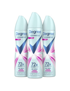 Desodorante Antitranspirante Degree Advanced Spray Seco 3x107.7g