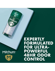 Antitranspirante Gel Mitchum para Hombres 96g Sin Fragancia 2 Pzas 2