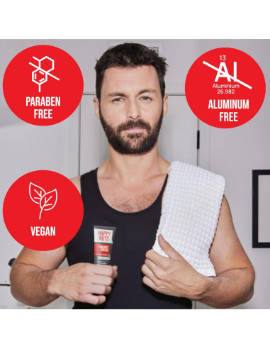 Crema Desodorante Happy Nuts 100ml - Protección contra Rozaduras