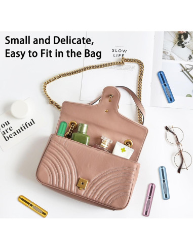 10 Botellas Atomizadoras Rellenables LIOUCBD 5ml Viaje