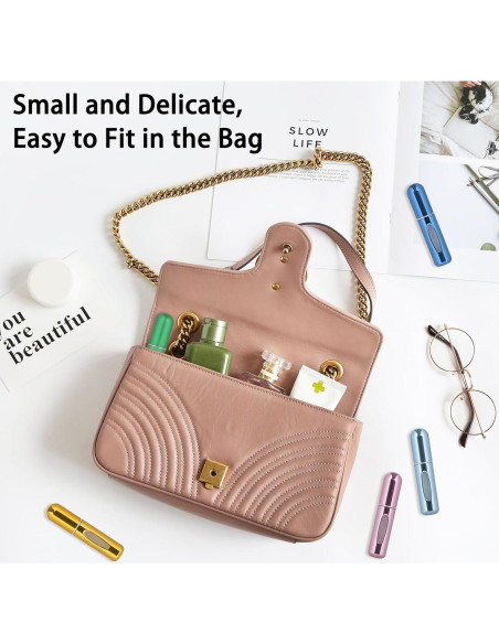 10 Botellas Atomizadoras Rellenables LIOUCBD 5ml Viaje