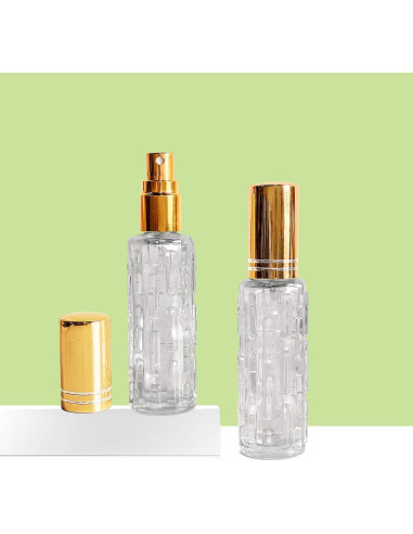 8 Botellas de Spray de Perfume AGENIZ 15ml Vidrio Recargables